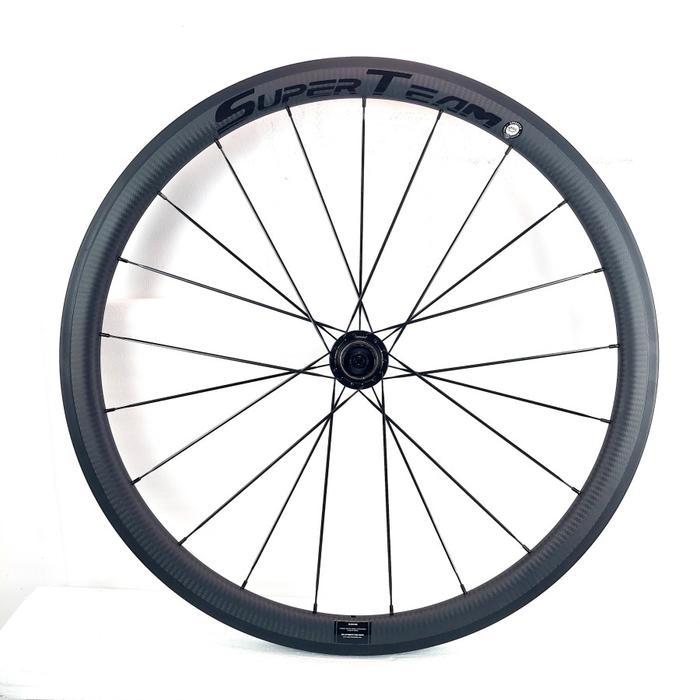 Rim Brake Wheelset Superteam 50mm 45/50mm Deep Tubeless Ready (Rim