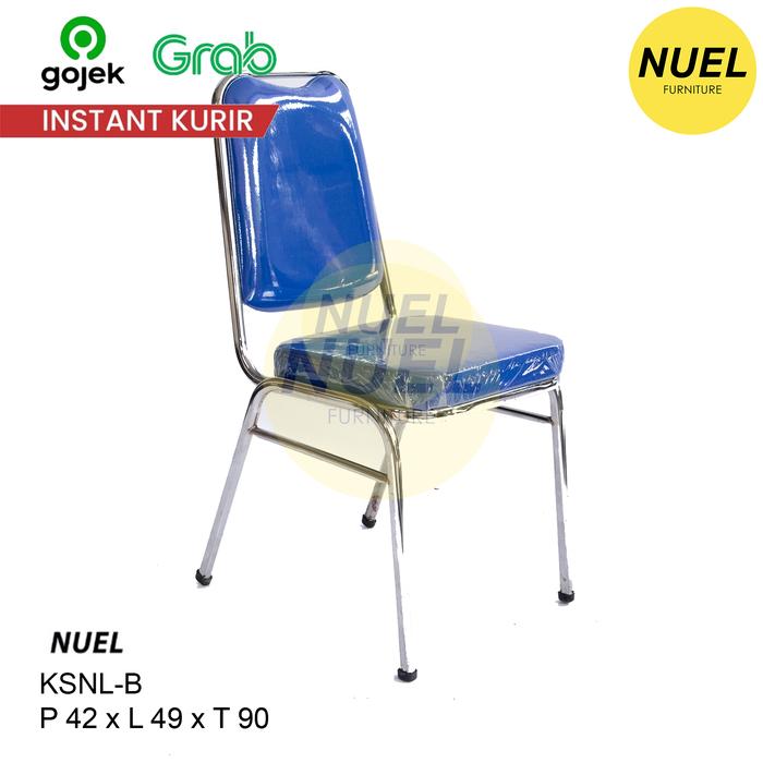 Gambar NUEL Kursi Susun, Kursi Futura, Kursi Pesta, Kursi Chitose - Biru Nuel dari NuelFurniture undefined Tokopedia
