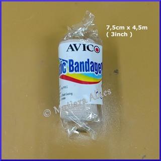 Gambar (MUTIARA ALKES) Elastic Bandage - Perban elastis - Pembalut Tangan Kaki terkilir - 3 inch dari Mutiara Alkes Jkt undefined Tokopedia