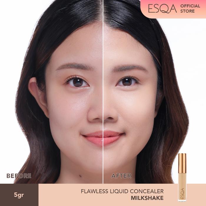 Gambar ESQA Flawless Liquid Concealer - Milkshake dari Esqa Cosmetics undefined Tokopedia