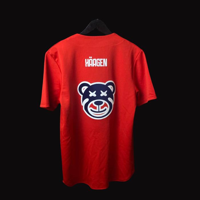 Gambar Baseball Jersey - Anchorage Baseball - Kaos Baseball - Baseball - Baseball Custom Red Dewasa Anchorage Bear baju  hala  madrid jersey one  piece  basketball baju  jersey  liora  love  academy - Nama, S dari anchoragebear.id undefined Tokopedia