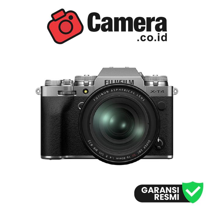 Gambar Fujifilm X-T4 Body Only - Kamera Mirrorless - XF16-80mm - S dari CAMERA CO ID undefined Tokopedia