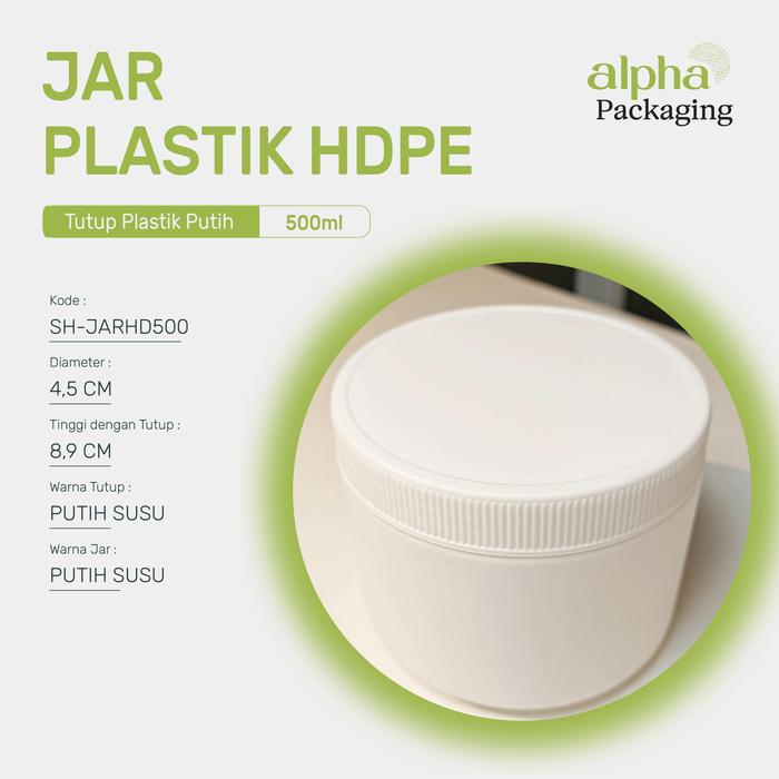 Gambar Botol Plastik HDPE Kapsul Botol Kapsul 1000ml Botol obat Putih - 500 ml dari Alpha Packaging undefined Tokopedia