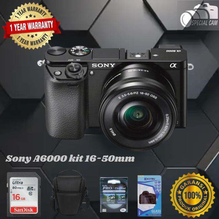 Jual CAMERA SONY ALFA A6000 KIT 16-50MM SONY A6000 KIT 16-50MM