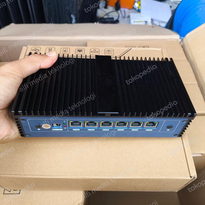 Xb86 Router Jual Industrial Mini PC Router x86 Intel N100 4Port LAN 2.5G dengan SSD ...