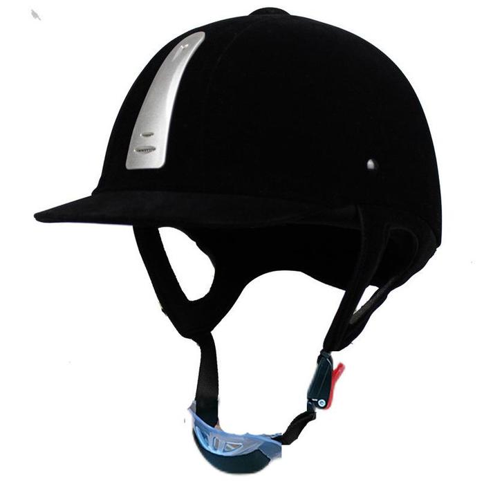 Gambar LARIS HORSE RIDING HELMET / HELM BERKUDA / EQUESTRIAN HELMET ABS + - Hitam dari Adriana Ruiz Shop undefined Tokopedia