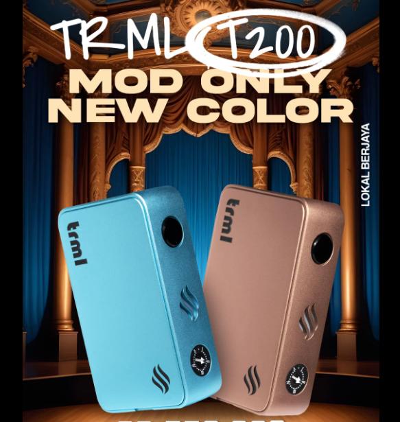 Gambar TRML T200 Box Mod - Purple Lollipop dari rayvaporid undefined Tokopedia