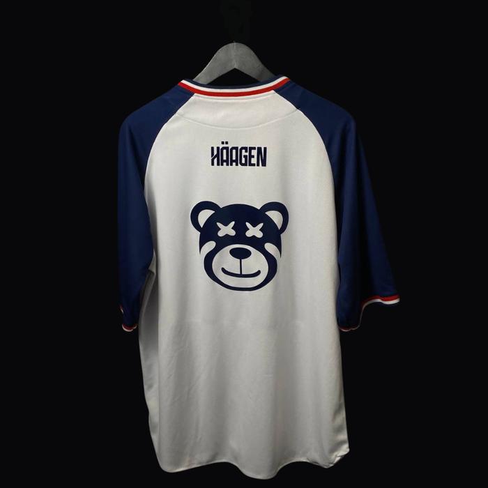 Gambar Baseball Jersey - Anchorage Baseball - Kaos Baseball - Baseball - Baseball Custom Blue Dewasa Anchorage Bear baju  hala  madrid jersey one  piece  basketball jersey  rrq  valorant  terbaru jersey  hindia  original - Nama, S dari anchoragebear.id undefined Tokopedia