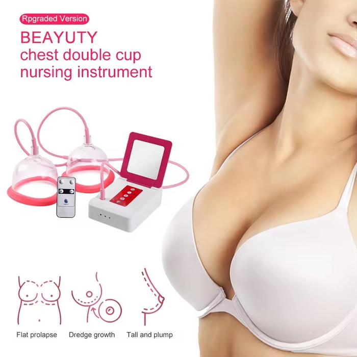 Gambar BEAUTY CHEST DOUBLE CUP NURSING INSTRUMENT ALAT PIJAT PEMBESAR PAYUDARA - BEAUTY CHEST dari Valentine Vibes New undefined Tokopedia