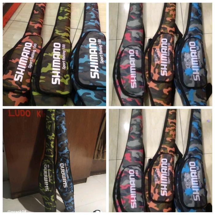 Gambar tas pancing hard case 100cm bahan tebal kaku - Loreng Random dari Oleng-Fishing undefined Tokopedia