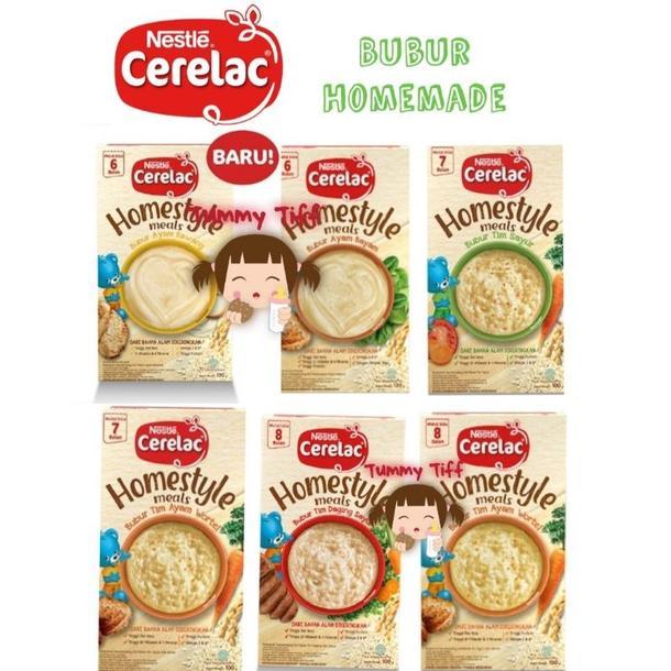 Gambar READY STOCK CERELAC HOMESTYLE BUBUR BAYI RASA TIM SAYUR & AYAM BOX dari Gerai Khalid Ahmed undefined Tokopedia