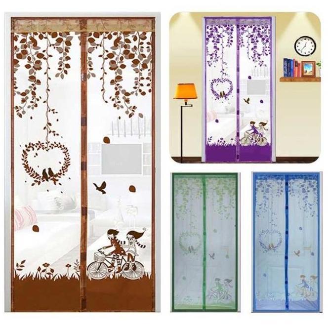 Gambar MY Trend Tirai Gorden Pintu Kamar Jaring Kelambu Magnet Anti amuk - Mix Random dari Ree-MyPhoneCell undefined Tokopedia