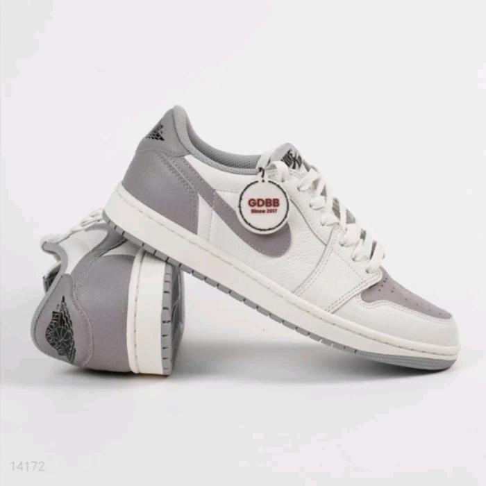 Jual Nike air Jordan low OG atmosphere grey sail black authentic