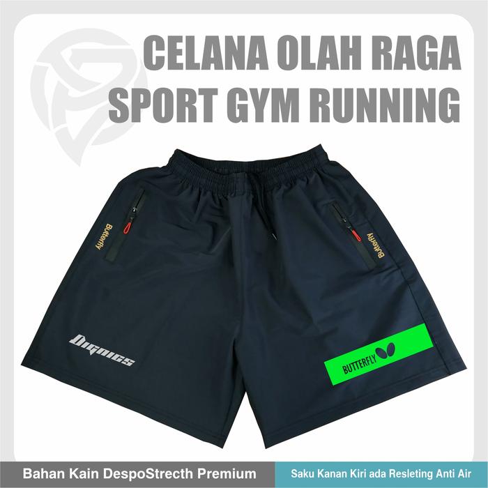 Gambar Celana Tenis Meja Pingpong Butterfly Lokal Reflective Bahan Despo - 1, S dari SINARPRINT PLASTIK undefined Tokopedia