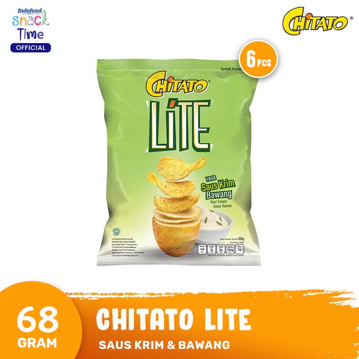 Gambar Chitato Lite Saus Krim & Bawang 68 Gr - 6 Pcs dari indofoodsnacktime undefined Tokopedia