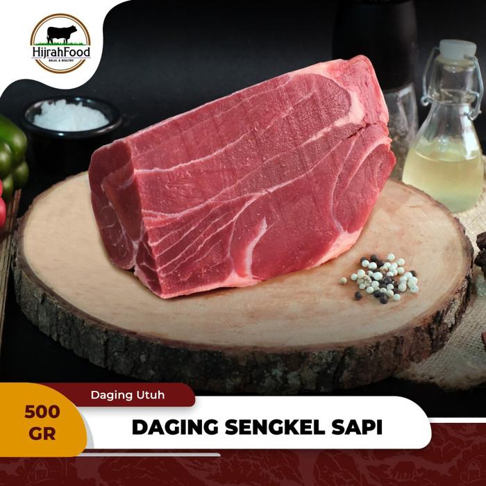Gambar Hijrahfood Daging Shank / Sengkel Sapi | Beef Shankle AUS - 500 gram dari Hijrahfood Meatshop undefined Tokopedia