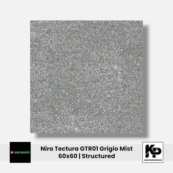 Gambar Granit NIRO GRANITE Tectura GTR01 Grigio Mist 60x60 Cm dari Putra Prabu Keramik undefined Tokopedia