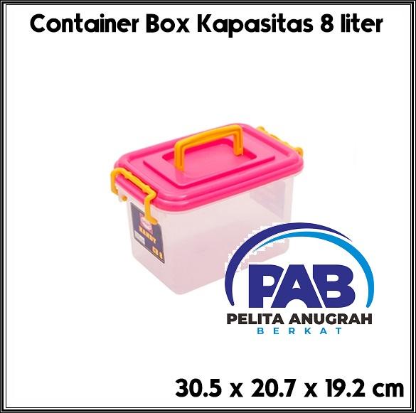 Gambar Container Box Gagang 150 liter / Storage Box Multifungsi Serbaguna Jumbo Besar Perkakas Bazar - 8 lt dari Pelita Anugrah Berkat Senen undefined Tokopedia