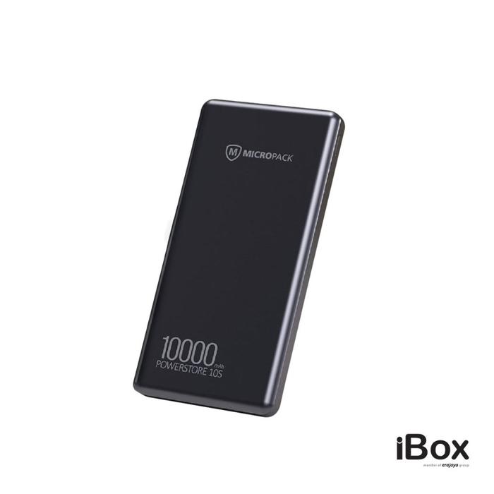 Gambar Micropack Slim Power Bank 10000 mAh - Black dari Digibox Indonesia undefined Tokopedia