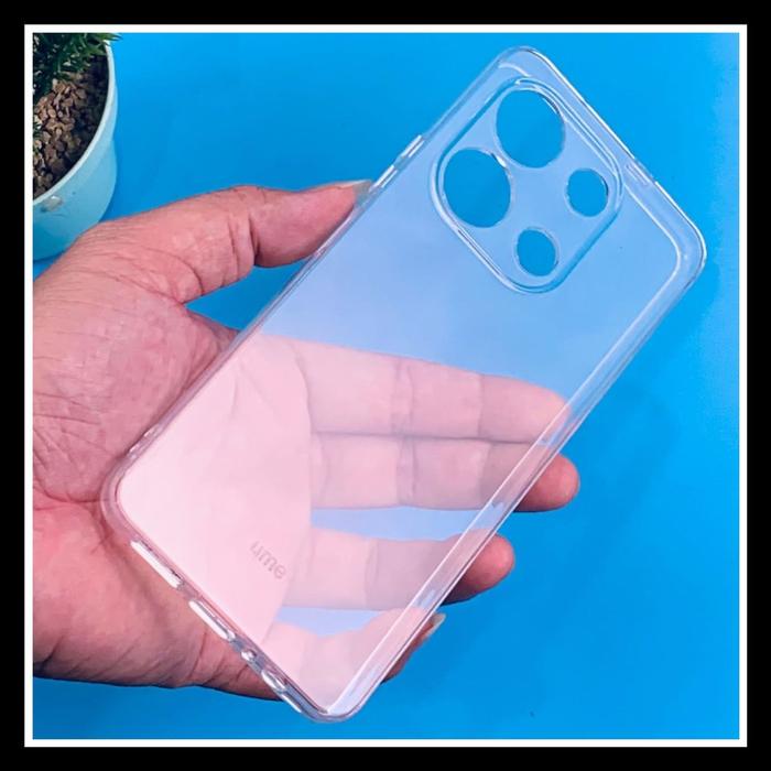 Gambar Xiaomi Redmi Note 13 4G 5G Ume Ultra Thin Tpu Original Soft Case Casing Silicone Cover Clear Transparant Bening - UME-CLEAR., REDMINOTE13 5G dari Original Shop Nillkin undefined Tokopedia