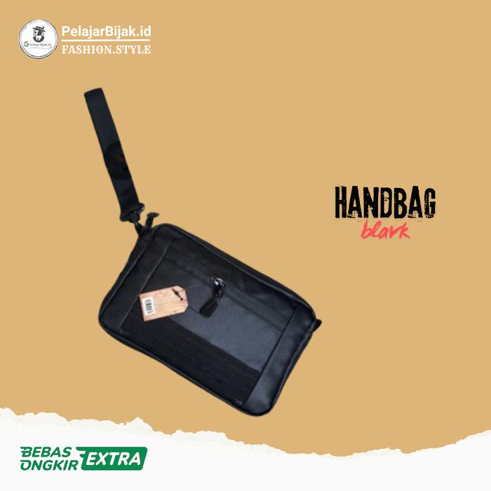 Gambar TAS SELEMPANG 3 IN 1 HANDBAG PRIA & WANITA MULTIFUNGSI BEST PRODUK - Hitam dari Pelajarbijak undefined Tokopedia