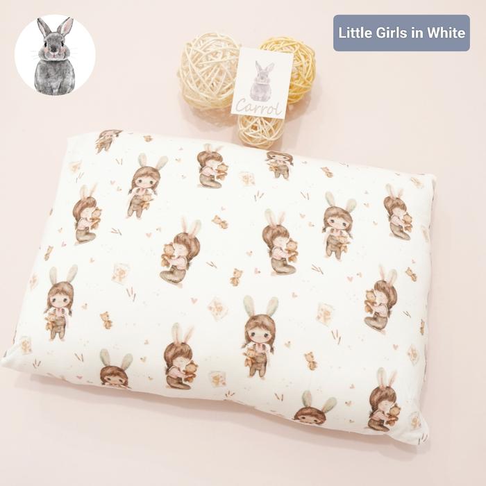 Gambar Carrol Baby Pillow Adult Size- Bantal Kepala Dewasa Tencel- Little Girls And Woodlands Animals Collections - Girls In White, Pillow Adult dari Carrol Baby undefined Tokopedia