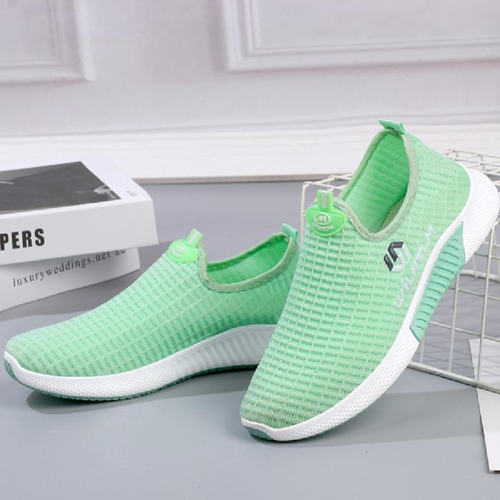 Gambar Sepatu Wanita Viral 2024, Kekinian, Korea Style SW06N - Hijau, 38 dari Al_Malikistore99 undefined Tokopedia