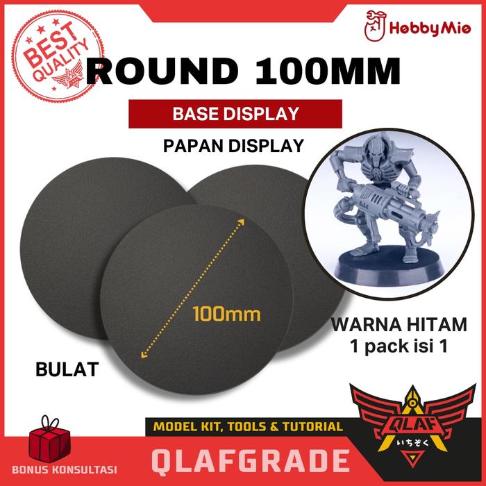 Gambar Stand Base Display Round Ellipse Hobby mio - alas diorama gundam warhammer statue miniature figure varian - Round 100mm dari Wahkhilaf undefined Tokopedia