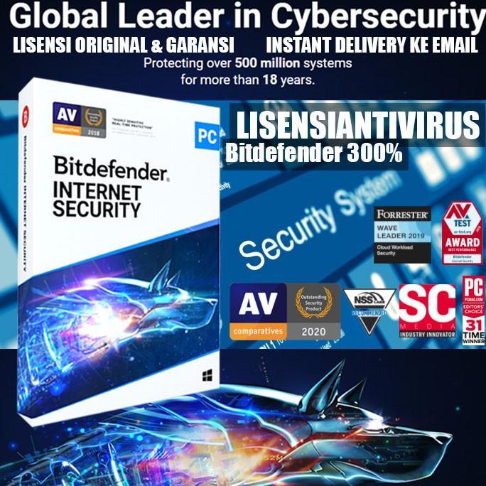 Gambar READY Bitdefender Internet Security 2021 1 Devices Multiple Years Original - 1 Tahun dari EM_STORE7 undefined Tokopedia