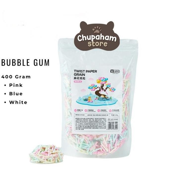 Gambar HARGA SPESIAL BULAN INI YEE TWIST PAPER BEDDING / ALAS KANDANG KAYU BEDDING HAMSTER IMPORT - Bubble Gum dari Murah Wijaya Satrio24 undefined Tokopedia