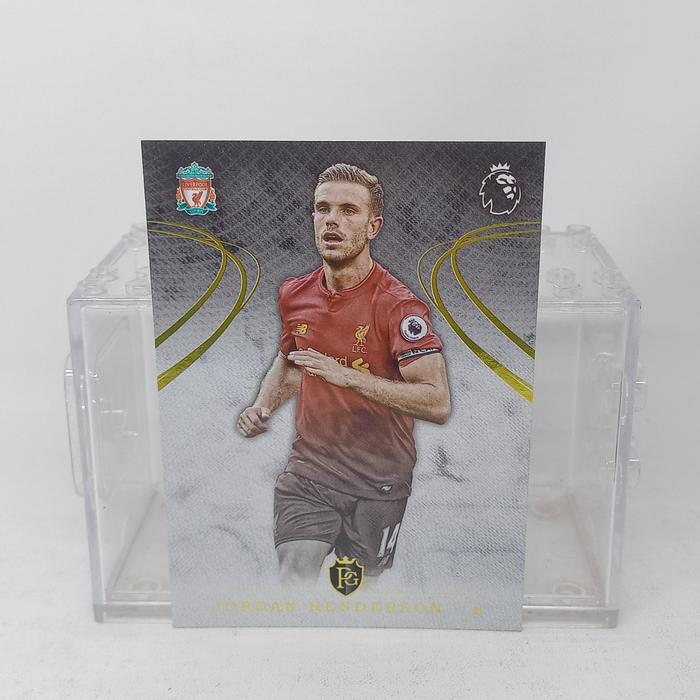 Jual Jordan Henderson Premier League Topps Liverpool Soccer Card
