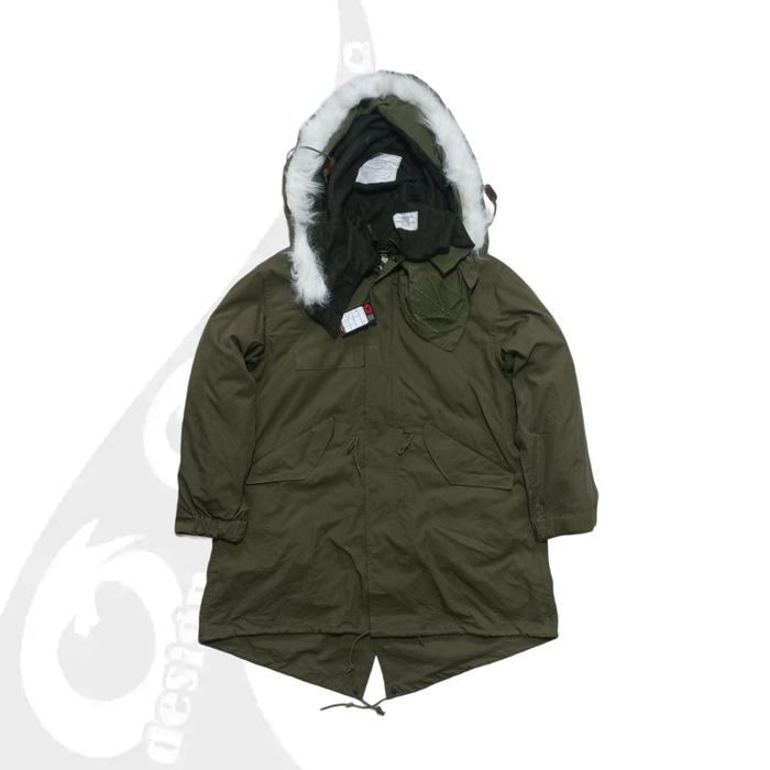 waxed weather m65 fishtail parka OVY