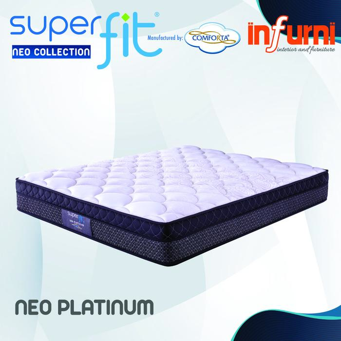 Gambar SPRINGBED KASUR COMFORTA SUPERFIT NEO PLATINUM / MATTRESS ONLY / SET - KASUR SAJA, 90X200 dari Infurni.id undefined Tokopedia