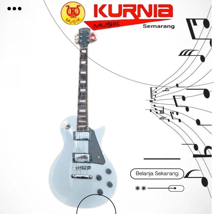 Gambar Scorpion LP 610 Deluxe Series Les Paul LP610 / LP 610 / LP-610 Gitar Elektrik - WHITE dari Kurnia Musik Semarang undefined 3 Tokopedia