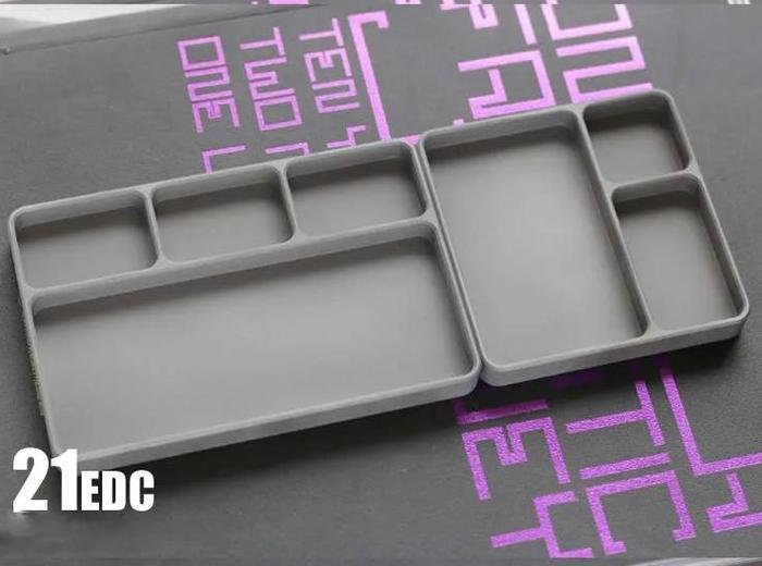 Gambar Titanium Alloy Desktop EDC Tray Multifunctional Screwdriver Tool Accessories Small Parts Box Storage Tray dari Jovialost undefined Tokopedia