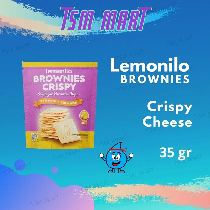 Gambar Lemonilo Brownies Crispy Cheese Pouch 35 gr Healthy Snack dari TSM MART_NEW undefined Tokopedia