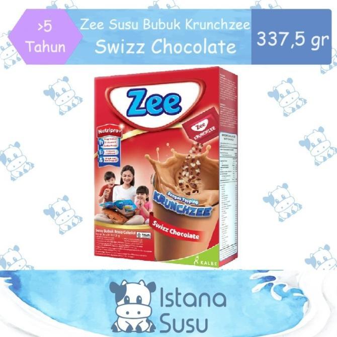 Gambar Zee Susu Bubuk Krunchzee Vanila/Cokelat 337,5 gr - Swizz Cokelat dari fatimatuzhro undefined Tokopedia