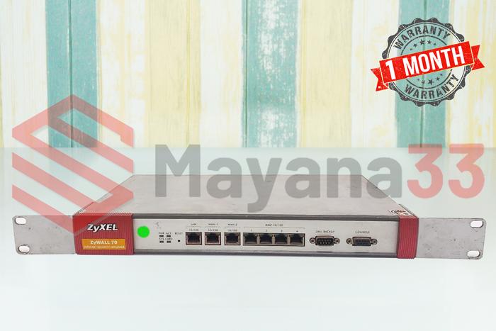 Gambar ZyXel Zywall 70 Internet Security Appliance dari Mayana-33 undefined Tokopedia