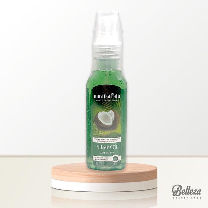 Gambar Mustika Ratu Cem Ceman Hair Oil dari Belleza Beauty Shop undefined Tokopedia