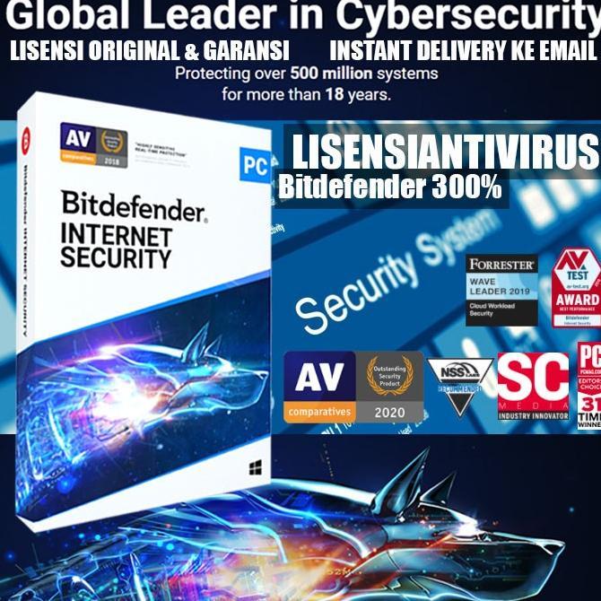 Gambar READY Bitdefender Internet Security 2021 untuk 3 PC Multiple Years Original - 1 Tahun dari EM_STORE7 undefined Tokopedia