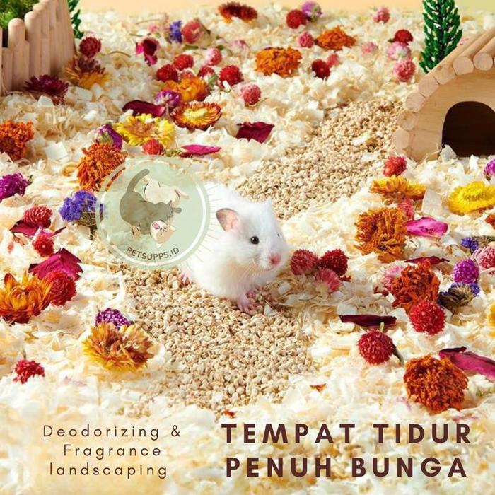 Gambar yee bedding topper | untuk hamster kelinci guniea pig landak mini sugar glider gerbil | pewangi kandang small animals | fresh pack dari bos pet shop undefined Tokopedia