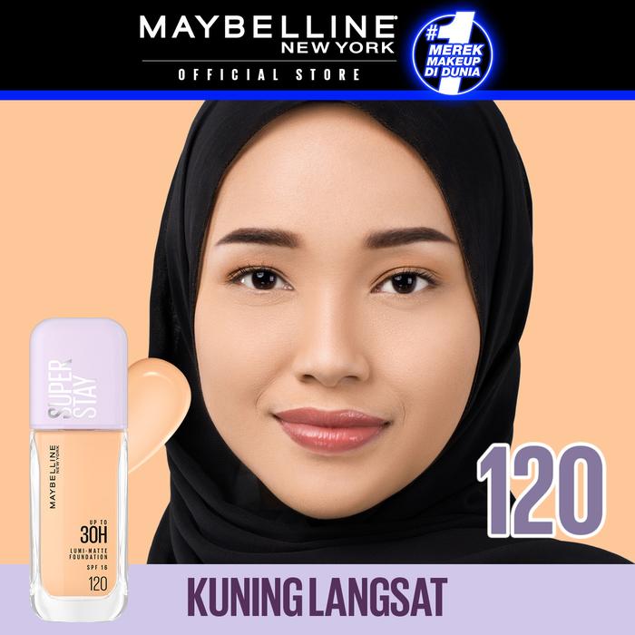 Gambar Maybelline Superstay Lumi Matte Foundation - 120 dari Maybelline Official Shop undefined Tokopedia
