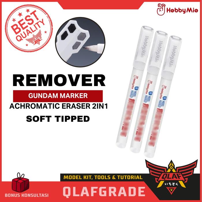 Gambar Marker Achromatic REMOVER Hobby mio eraser 2 in 1 spidol penghapus warna cat ujung bisa diganti - Remover dari Wahkhilaf Kota Surabaya Tokopedia