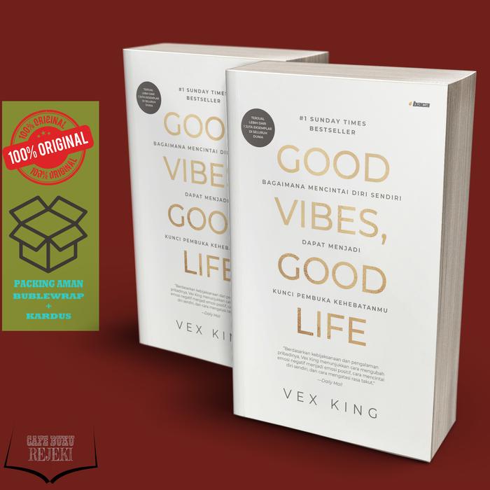 Gambar Buku Good Vibes, Good Life - Vex King dari Cafe Buku Rejeki undefined Tokopedia