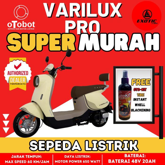 Gambar Sepeda Listrik Uwinfly T70 500Watt Garansi Resmi - VARILUX PRO CR dari Elektric Otobot Indonesia undefined Tokopedia