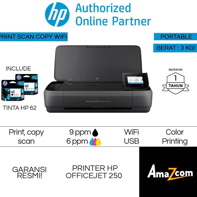 Gambar Printer HP Officejet 250 | OJ 250 Portable All in One - bubble dari flomart_ undefined Tokopedia