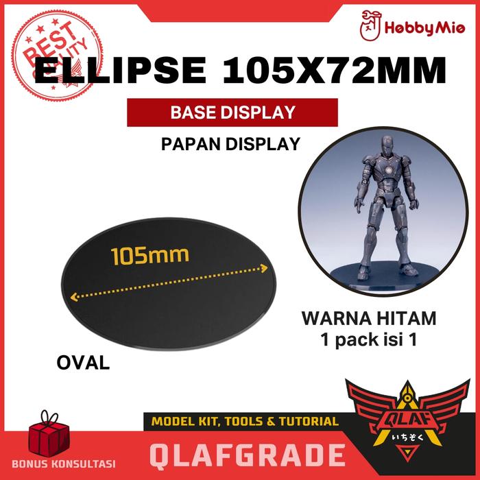 Gambar Stand Base Display Round Ellipse Hobby mio - alas diorama gundam warhammer statue miniature figure varian - Ellipse dari Wahkhilaf undefined Tokopedia