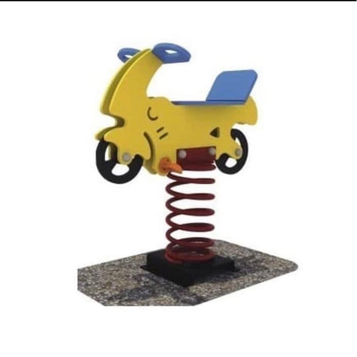 Gambar KUDA KUDAAN JUMBO MODEL BUNGA SPRING RIDER PLAYGROUND JUNGKAT - Motor  dari vbshopper undefined Tokopedia