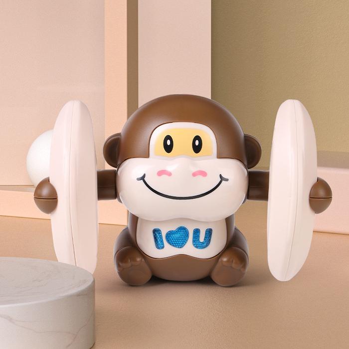 Gambar Mainan Anak Bayi Monyet Jungkir Balik Berguling Ada Musik Lampu Edukasi Anak Perempuan Laki Laki Rolling Monkey Toy - Monyet Coklat dari Sumo Baby undefined Tokopedia