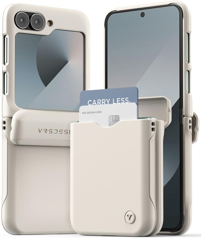 Gambar Case Samsung Galaxy Z Flip 6 VRS Design Terra Guard Modern Go Casing - Cream dari GET-WID undefined Tokopedia